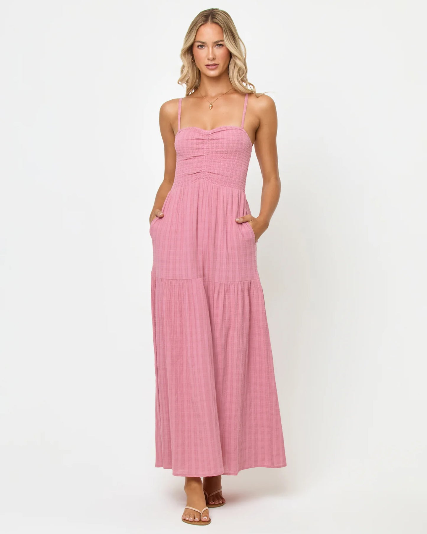 Mallorca Dress - Cherry Blossom