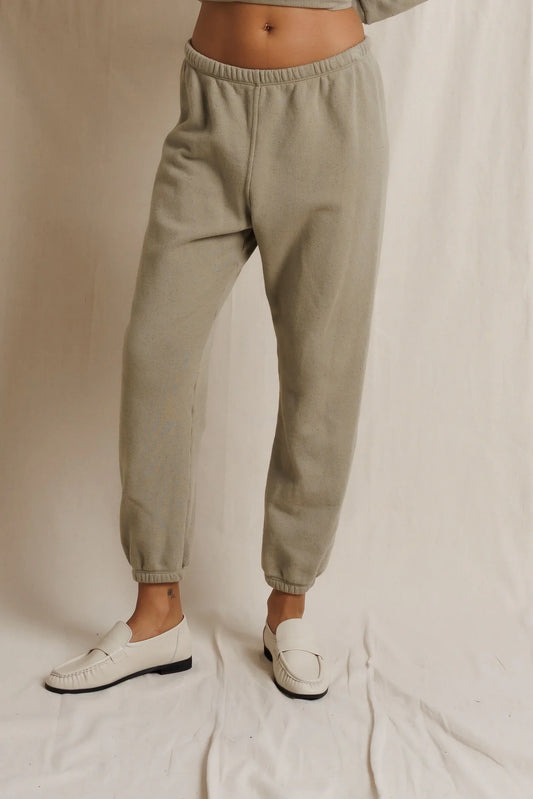 Johnny Sweatpant - Olive Speckled