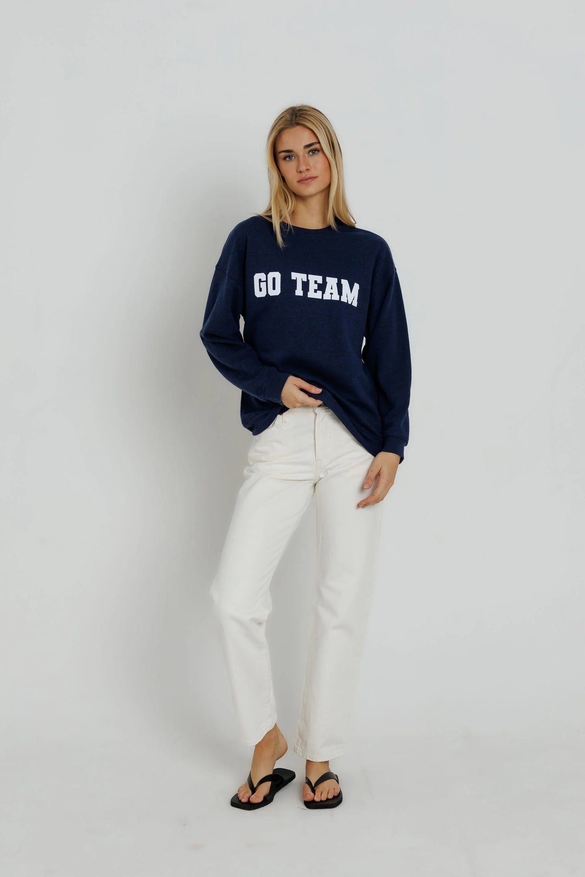 Go Team Sweatshirt - Navy