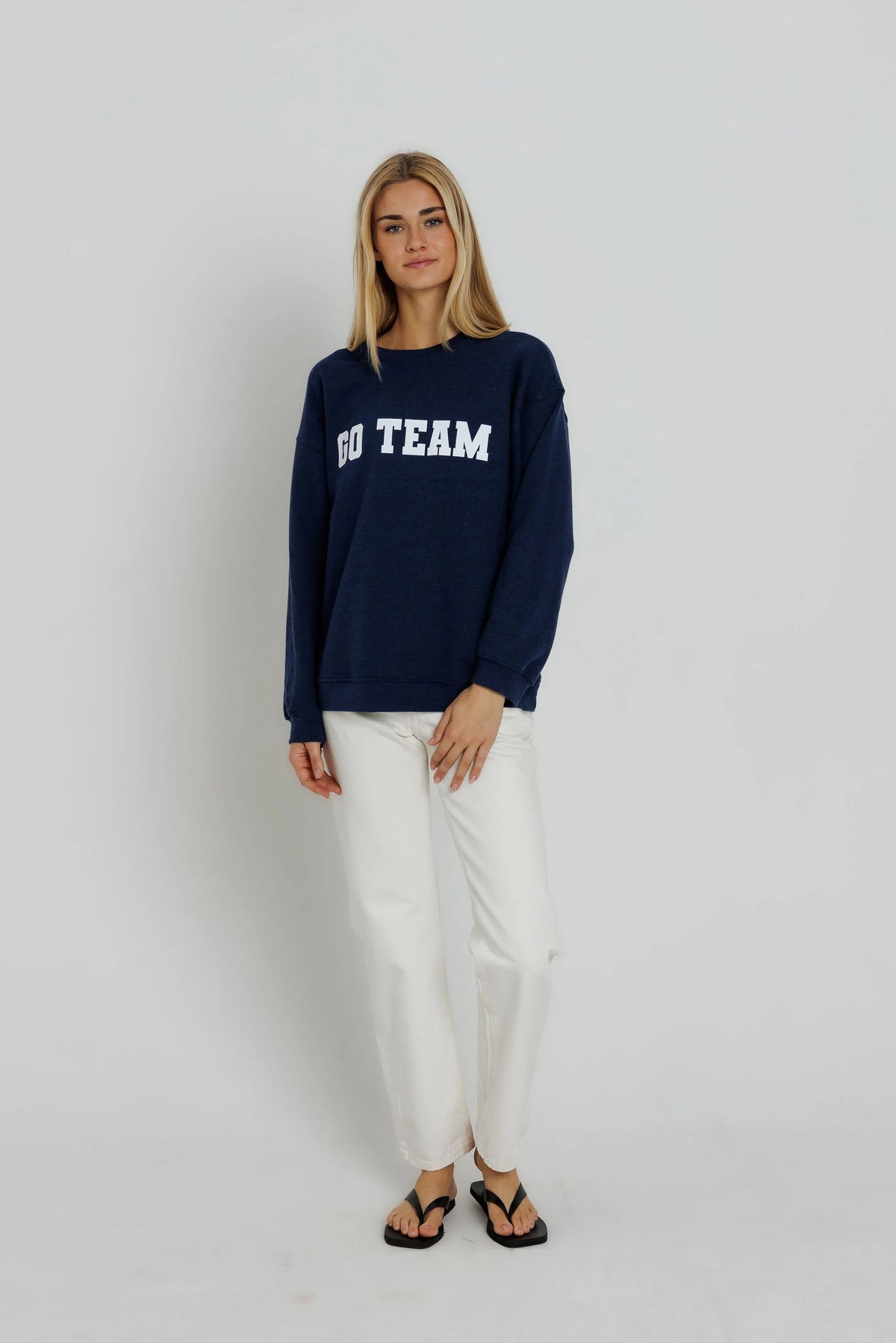 Go Team Sweatshirt - Navy