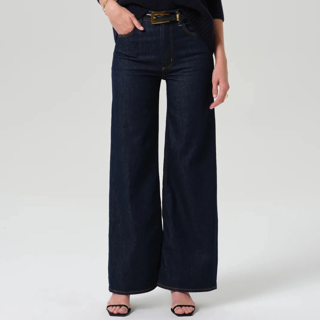 Lyra Long Wide Leg - Soft Rinse