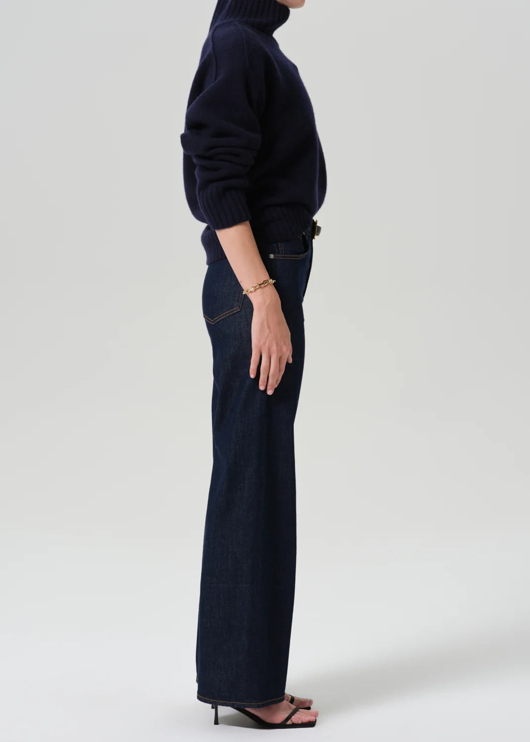Lyra Long Wide Leg - Soft Rinse