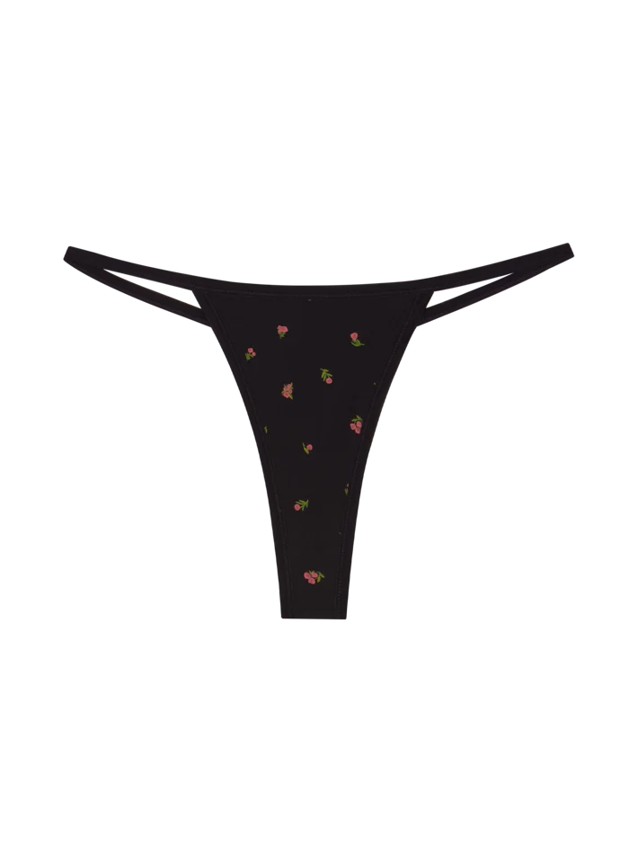String Thong 2.0 - Midnight Rose