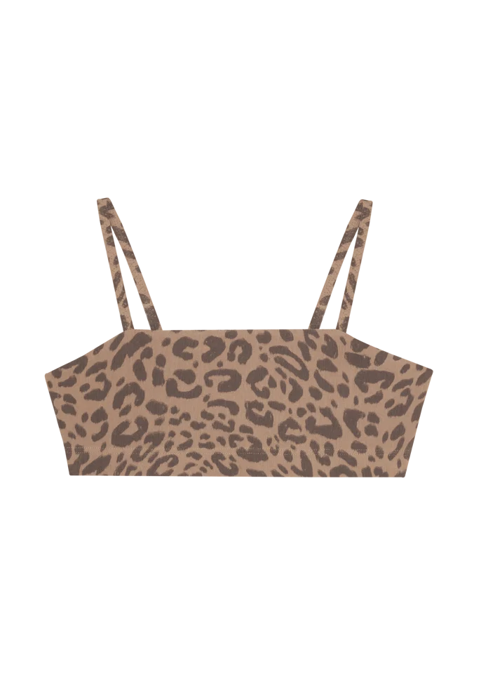Tata Bralette - Leopard Tan
