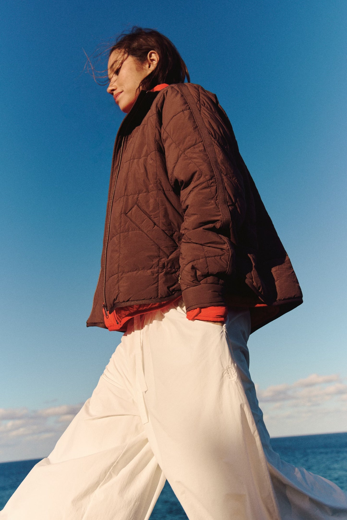 Pippa Packable Puffer Jacket - Cocoa