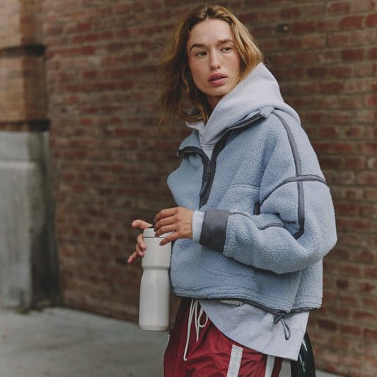 Mountain High Half Zip Fleece - Steel