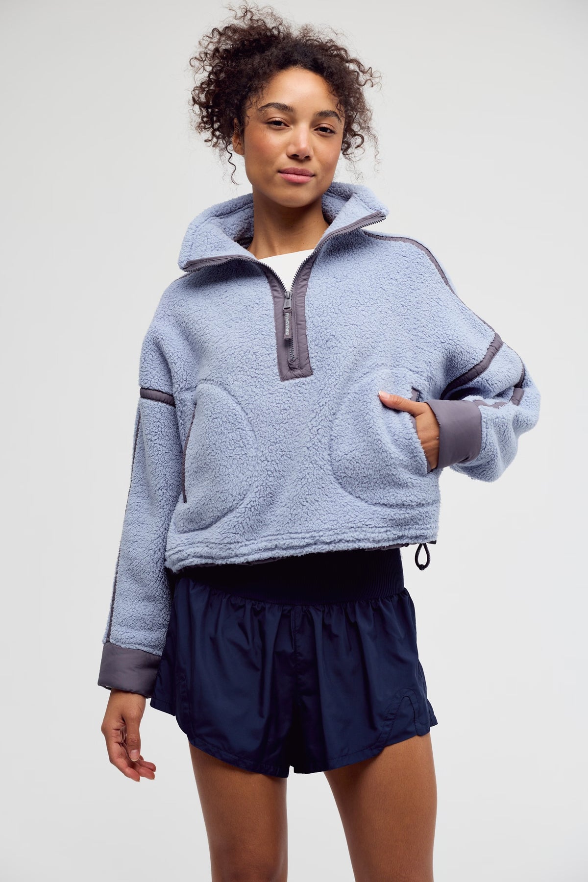 Mountain High Half Zip Fleece - Steel