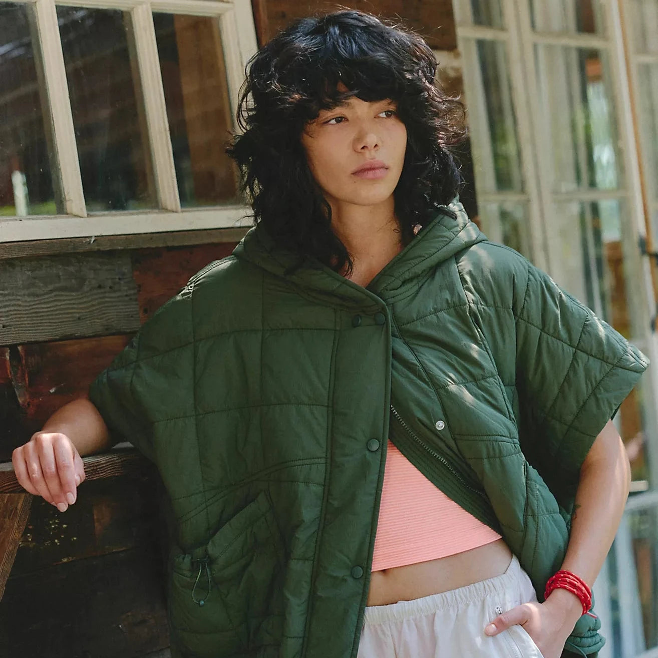 Happy Trails Poncho - Ivy