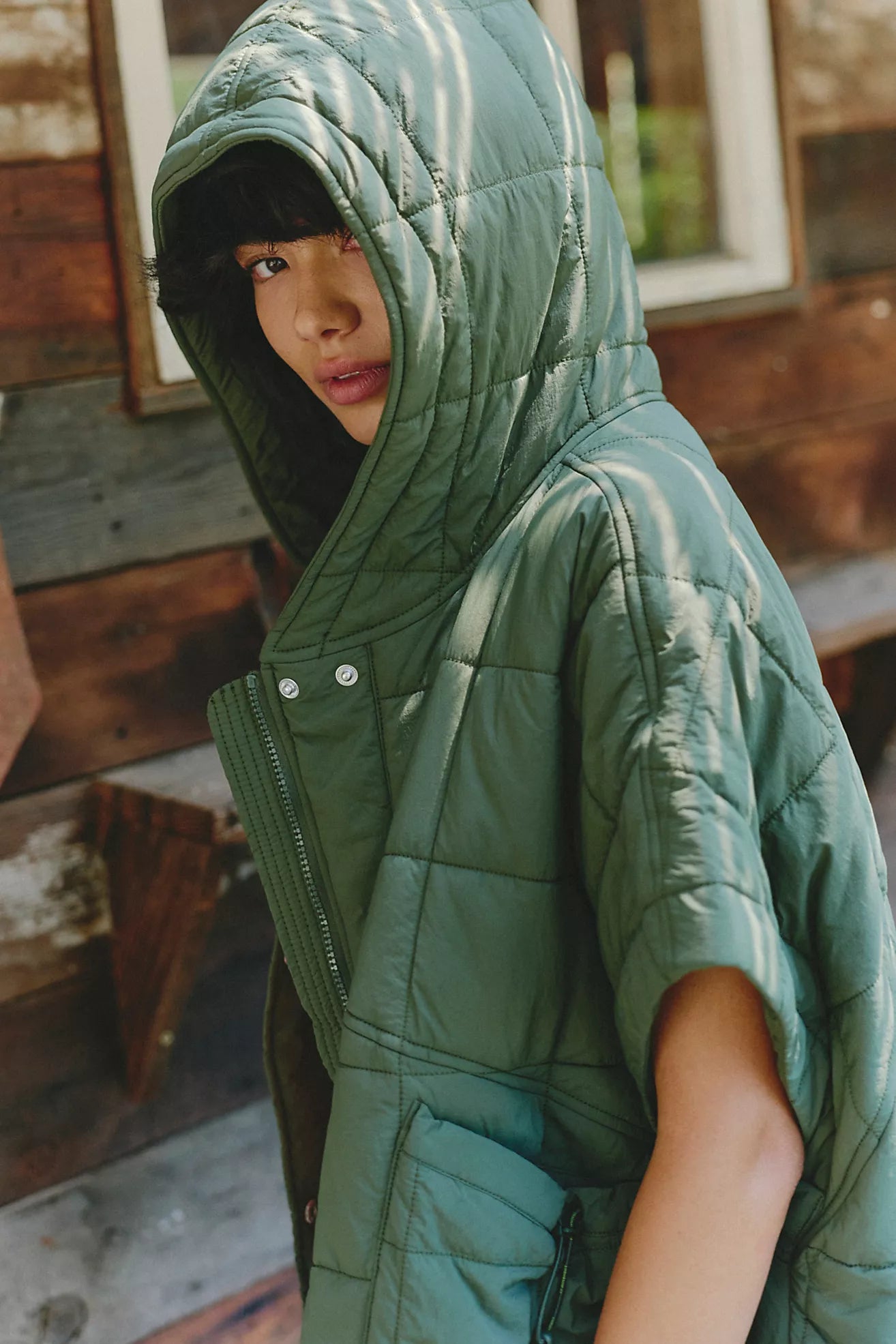 Happy Trails Poncho - Ivy