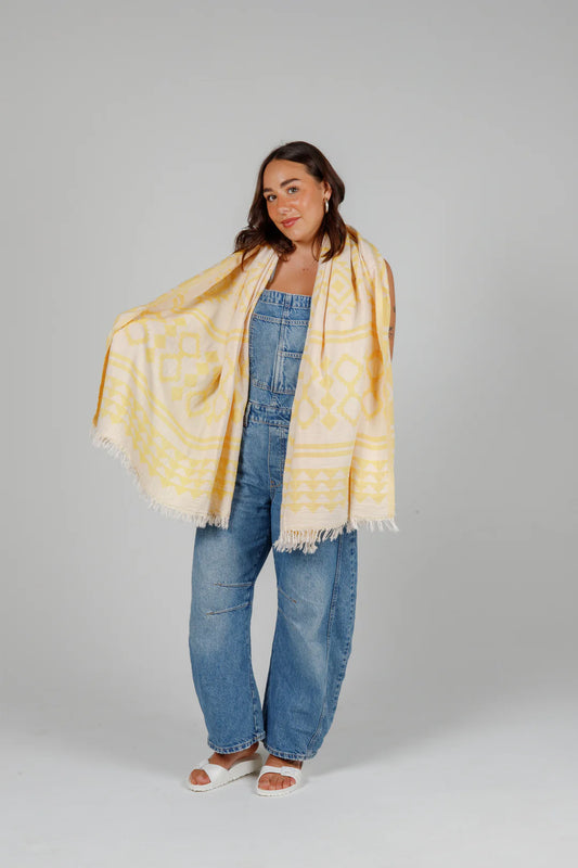 The Beach Turkish Towel - Yellow