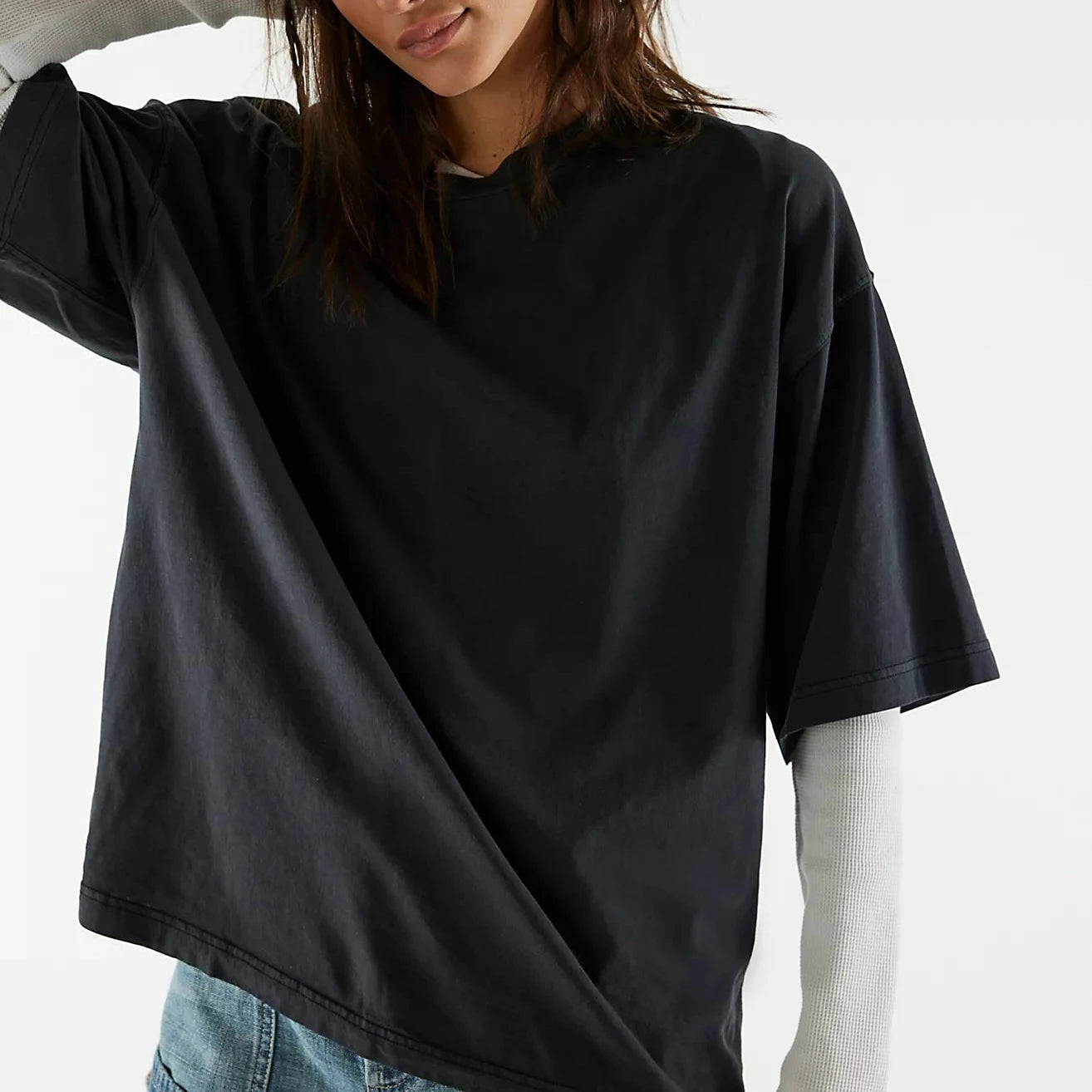 Perfect Oversized Tee - Black