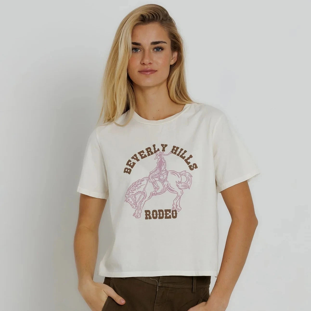 Beverly Hills Rodeo Tee - Off White