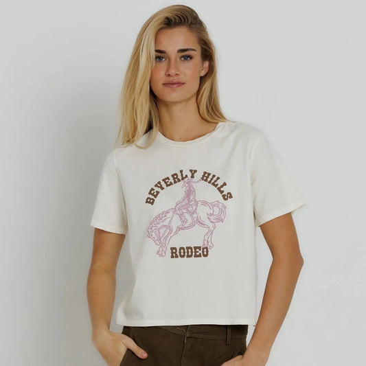 Beverly Hills Rodeo Tee - Off White