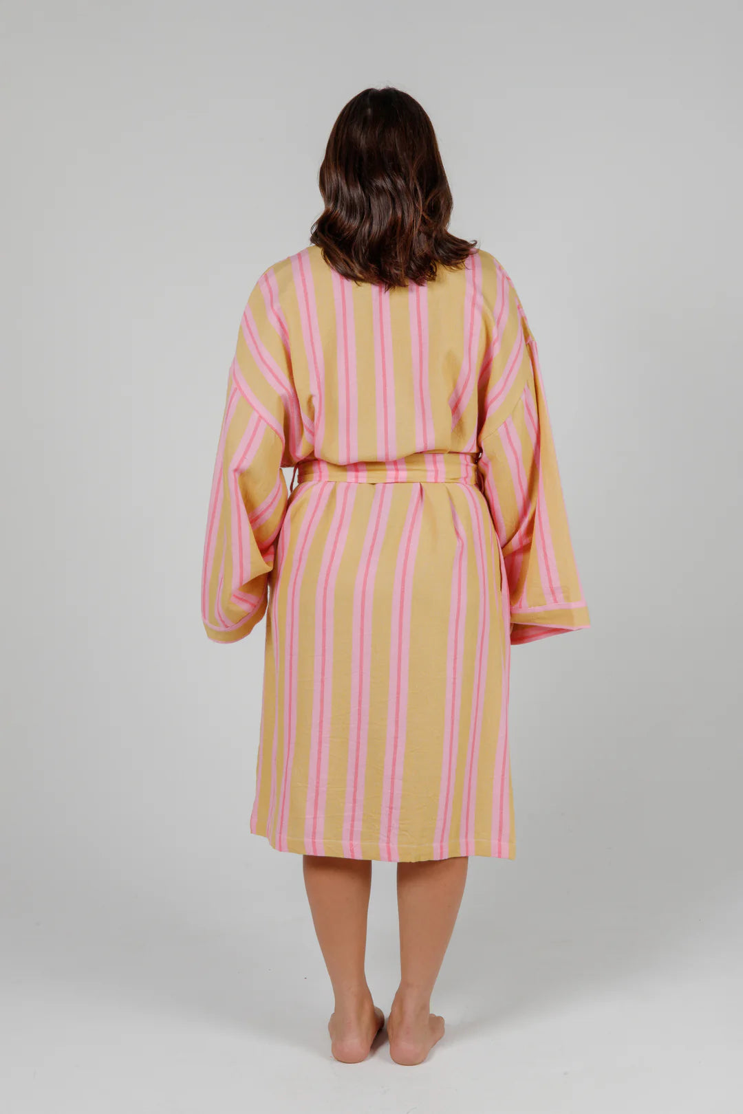 Mistral Stripe Robe - Sunset Mix