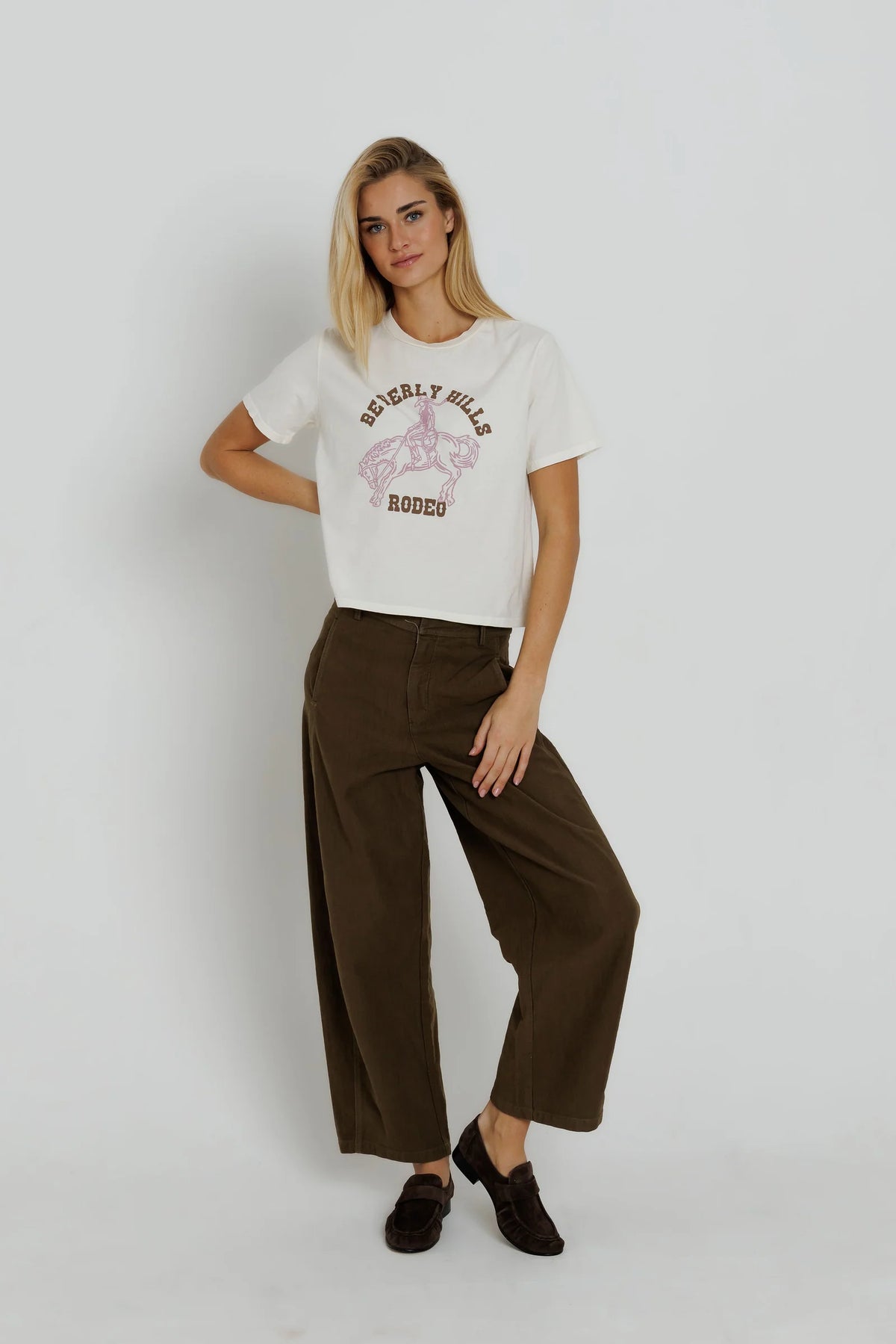Beverly Hills Rodeo Tee - Off White