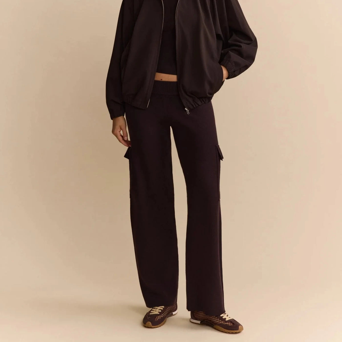 Olly Cargo Pants - Dark Espresso