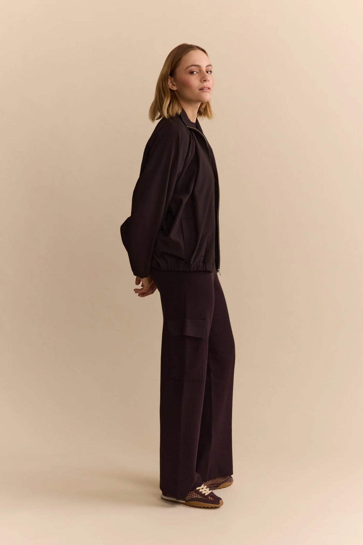Olly Cargo Pants - Dark Espresso