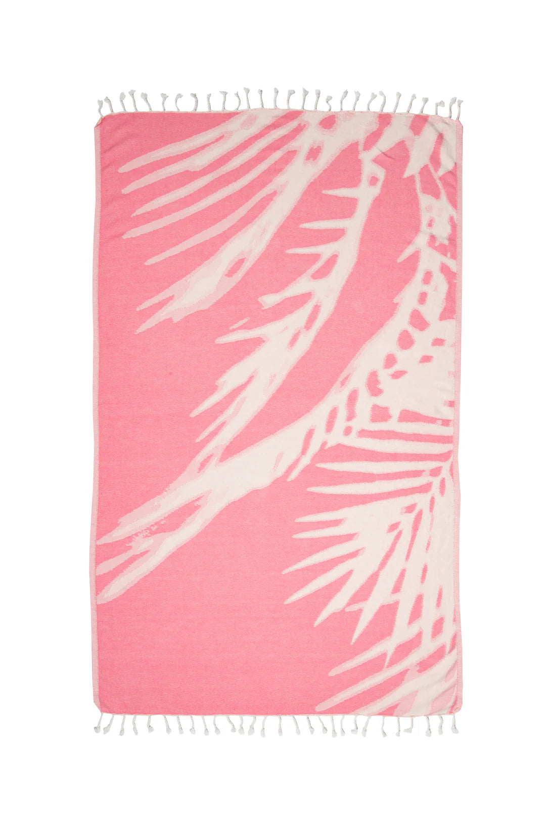 The Somers Palm Towel - Pink