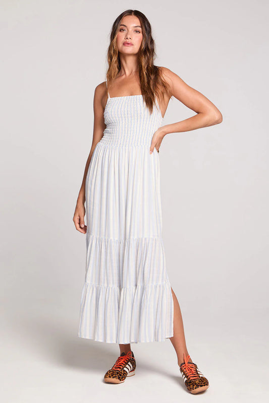 Leon Midi Dress - Cloud Blue