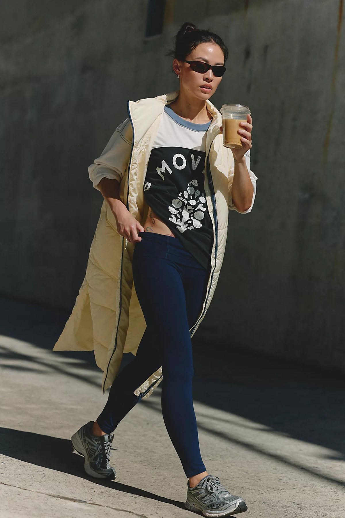 On The Move Packable Puffer Vest - Muted Beige