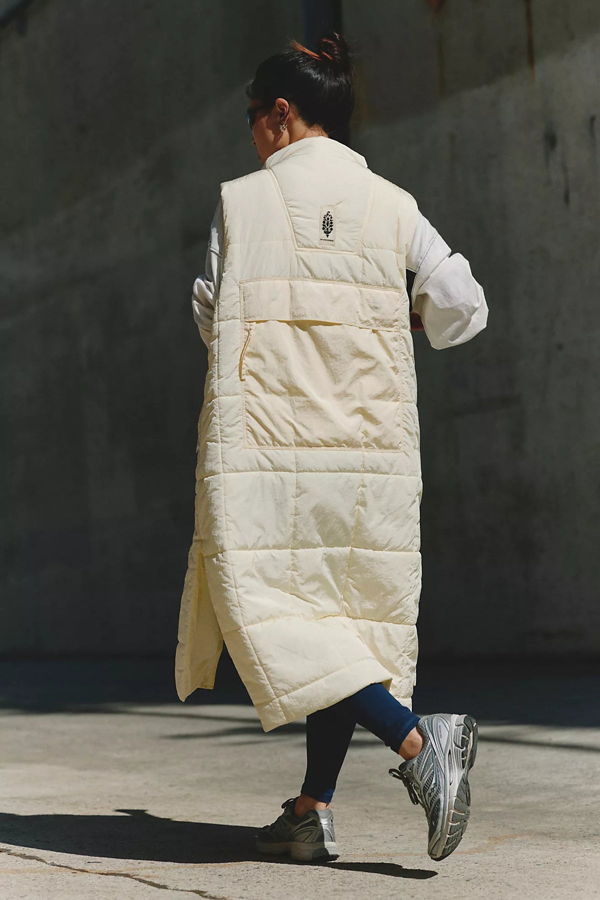 On The Move Packable Puffer Vest - Muted Beige