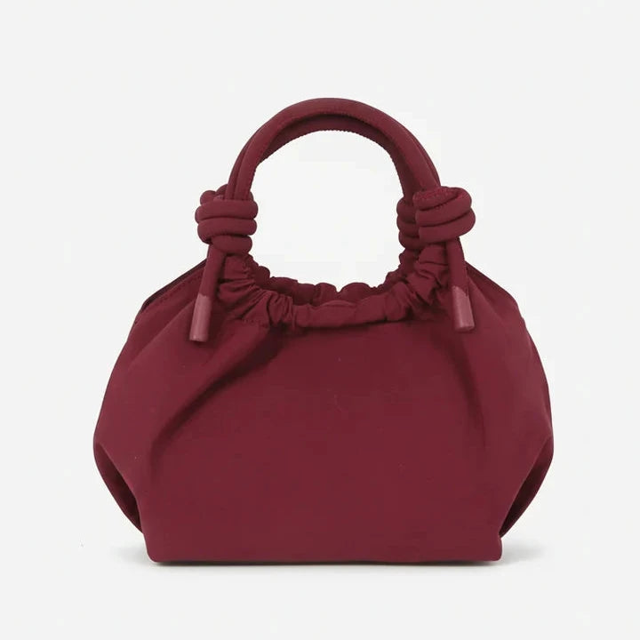 Jolly Matte Twill Bag - Deep Burgundy