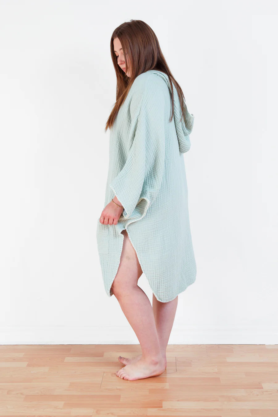 The Cocoon Surf Poncho - Sage