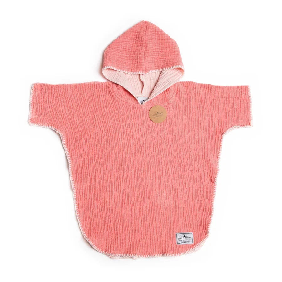 The Pebble Kids Muslin Poncho