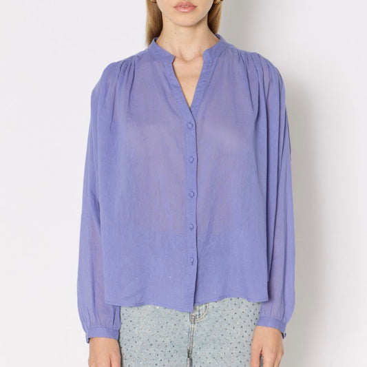 Cassandra Blouse - Blackberry