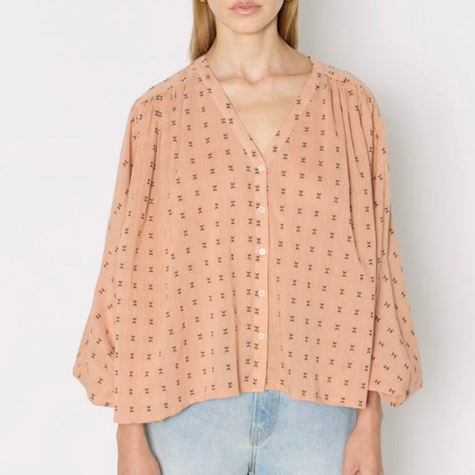 Chaya Blouse - Peach