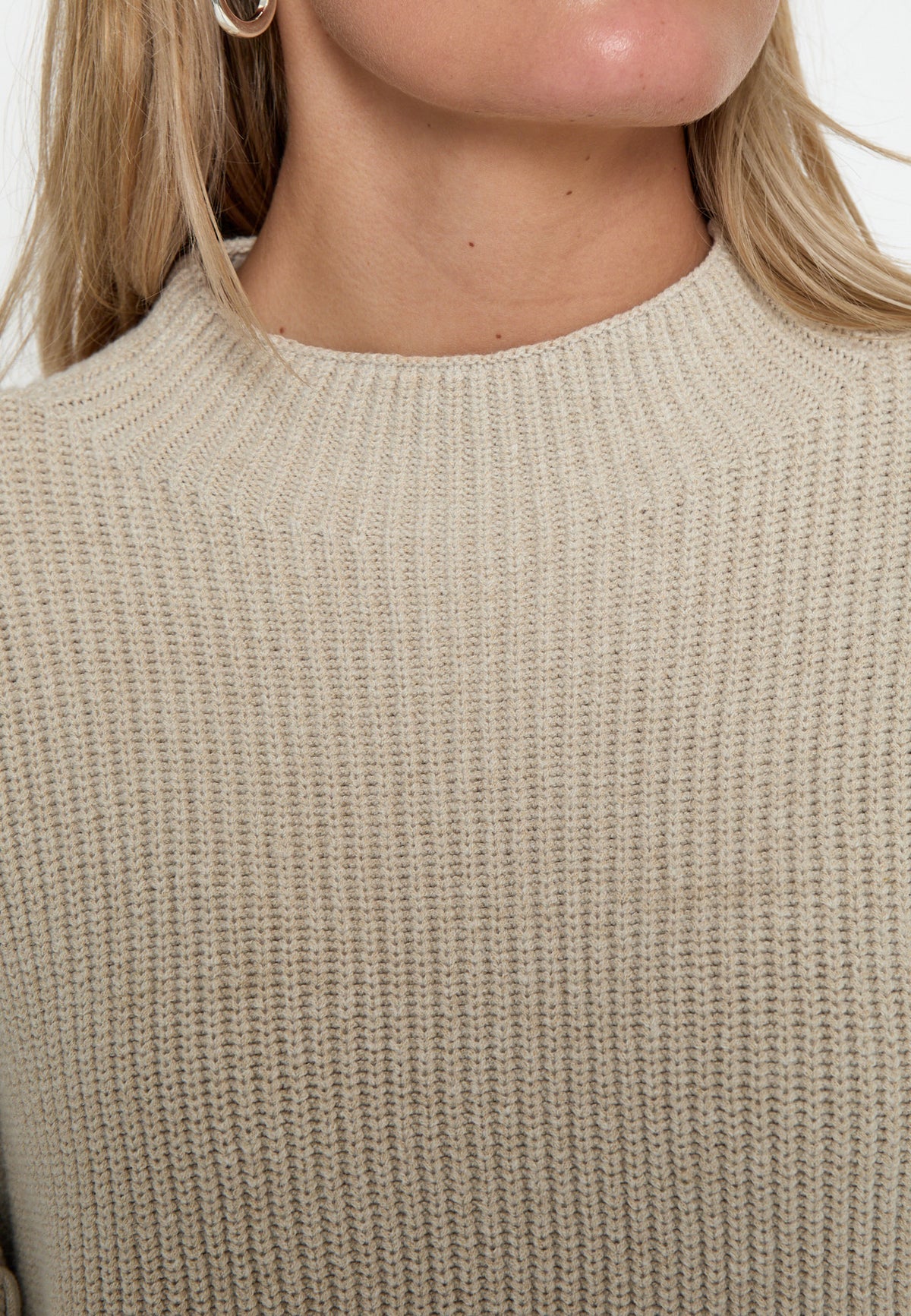 Sylvia Knit Sweater - Sand Grey