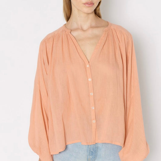 Creek Blouse - Peach