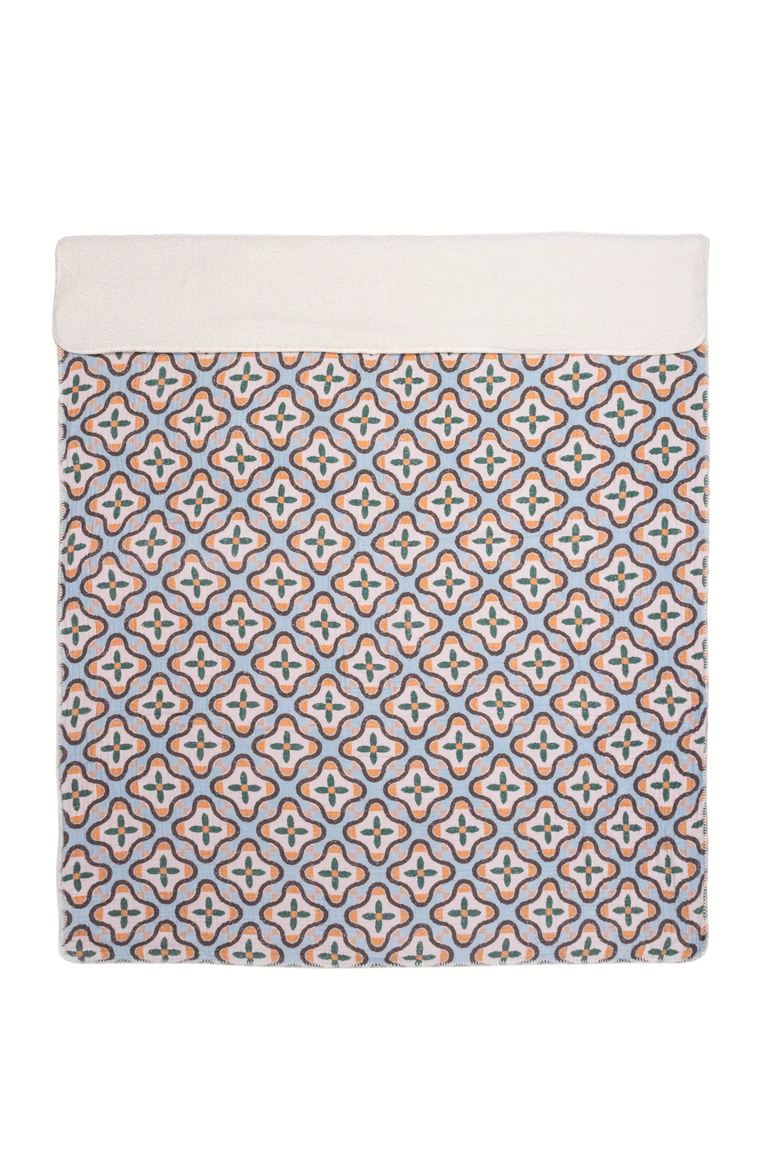 Mosaic Sherpa Blanket
