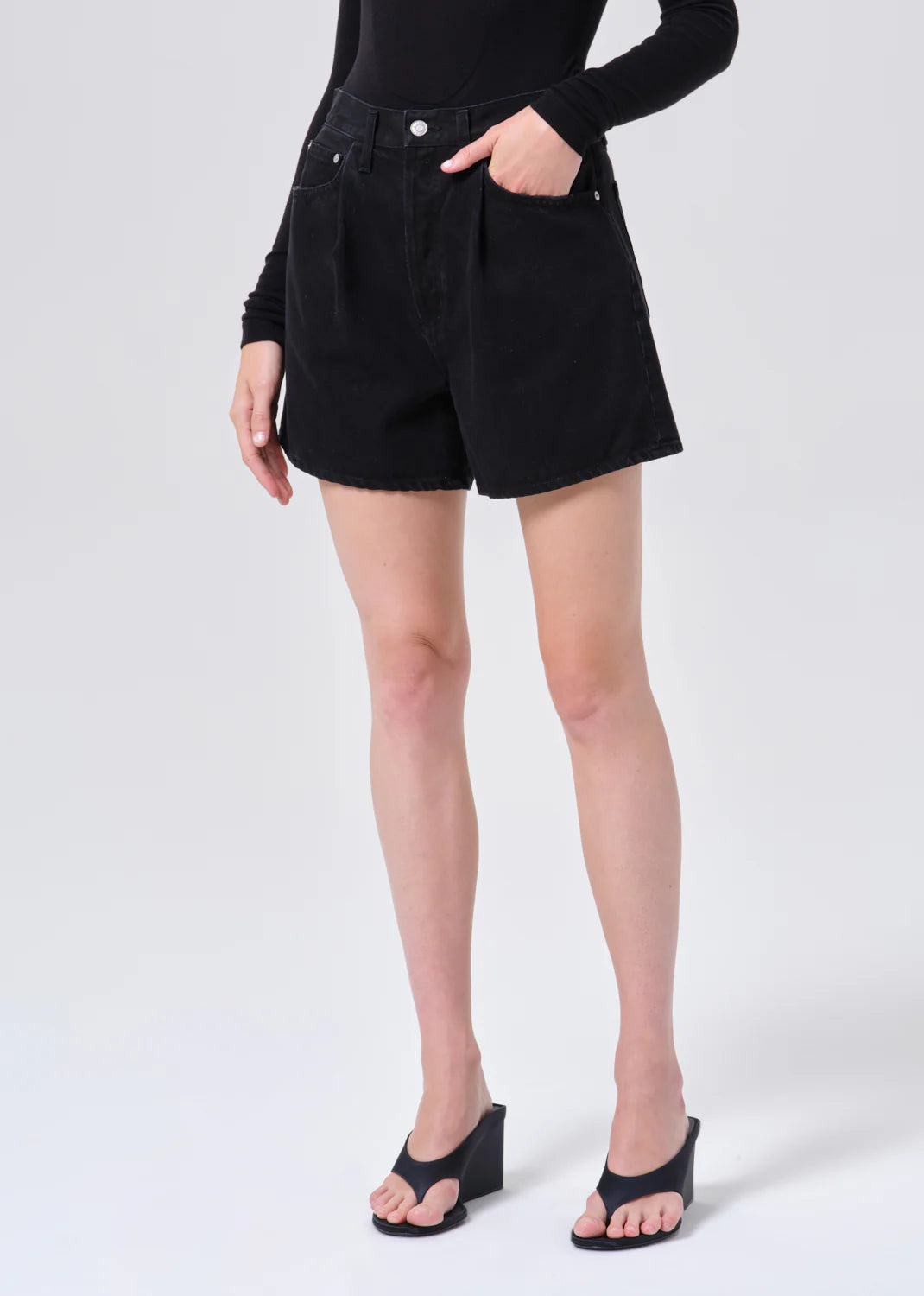 Rhoda Pleated Short - Holt