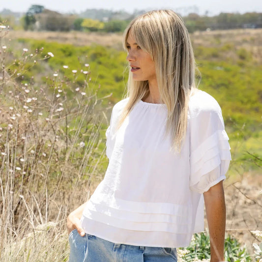 Tashia Top - Optic White