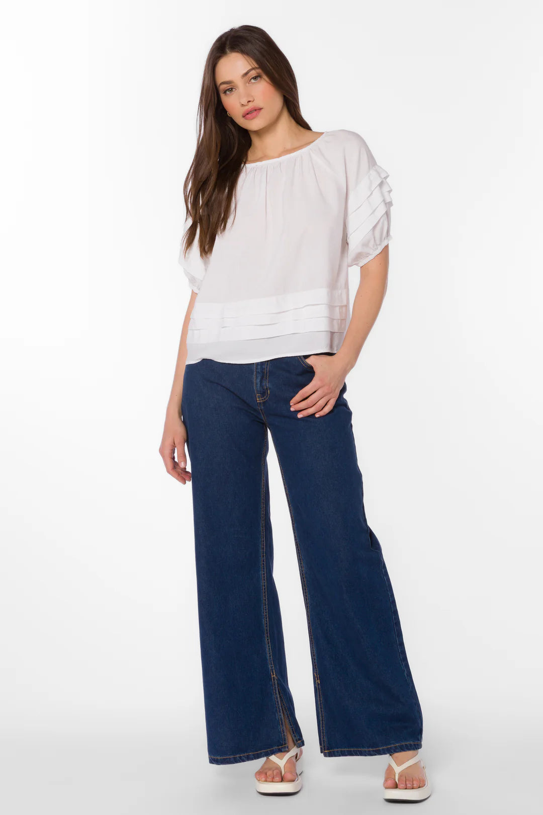 Tashia Top - Optic White