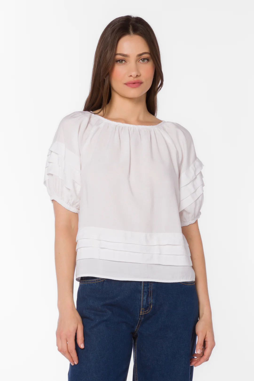Tashia Top - Optic White