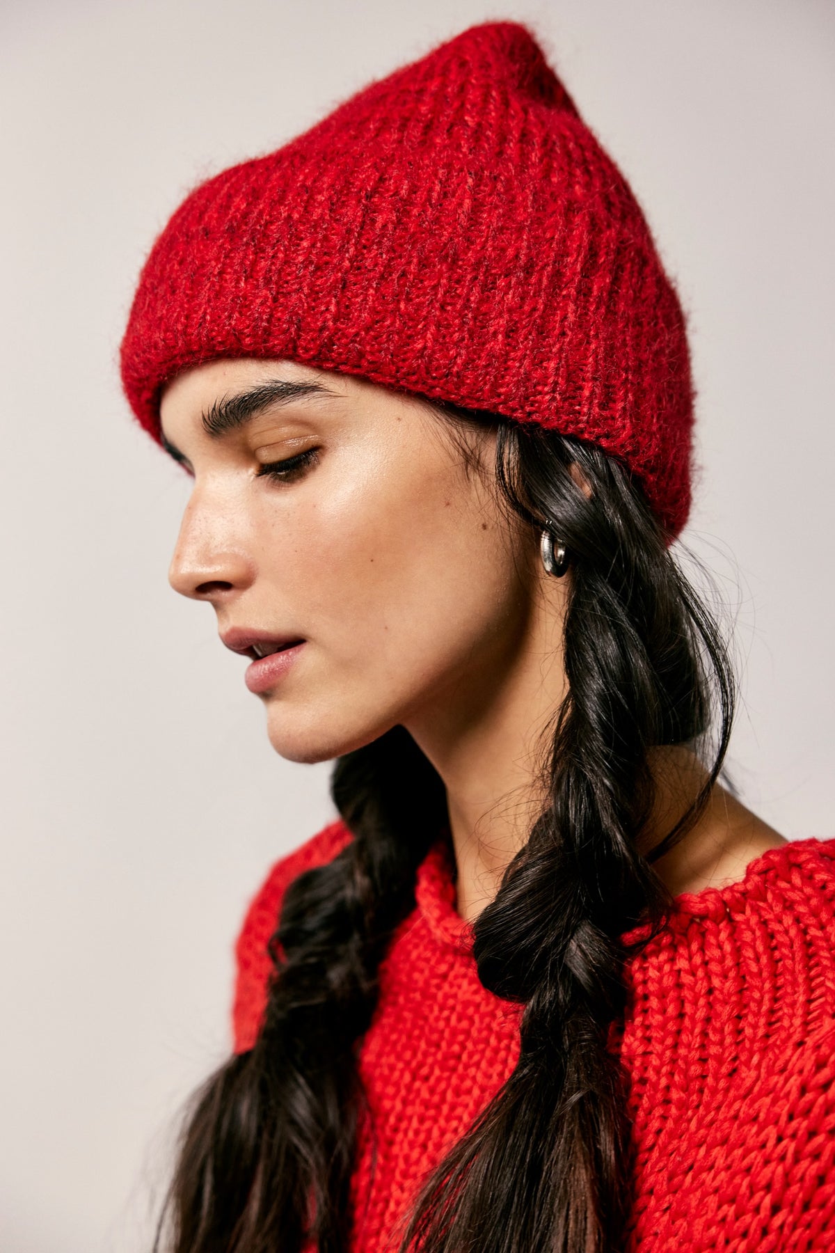 Frostline Beanie - Red