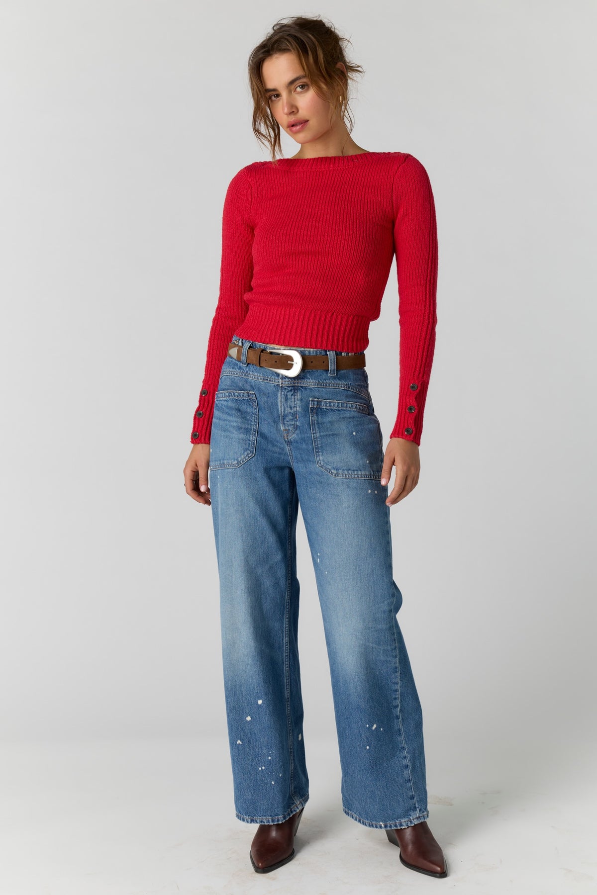 Mila Pullover - Salsa