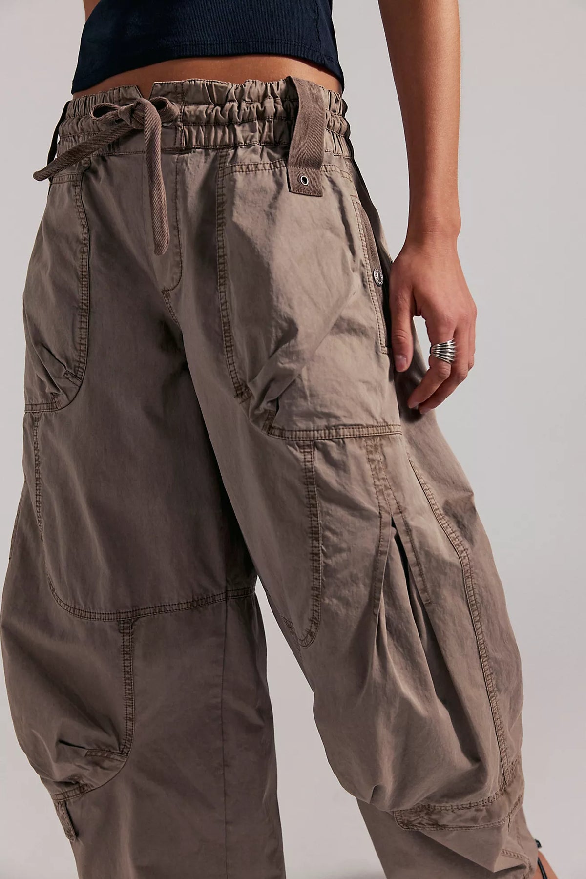 Onset Pull-On Cargo Pants - Dusted Cocoa