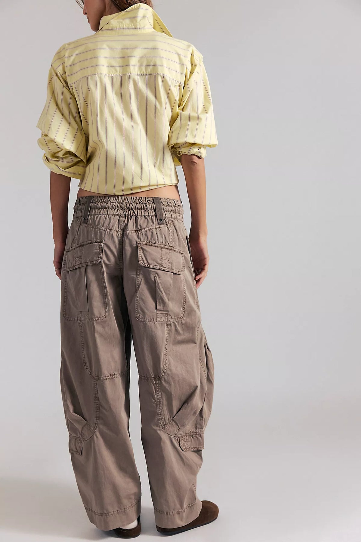 Onset Pull-On Cargo Pants - Dusted Cocoa
