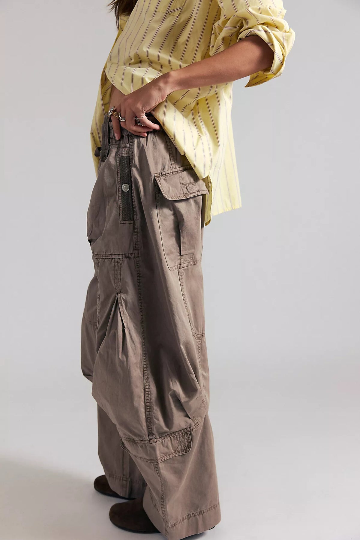 Onset Pull-On Cargo Pants - Dusted Cocoa