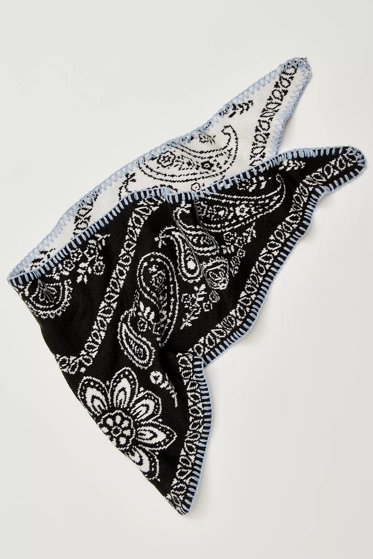 Carmen Knitted Bandana - Angel White