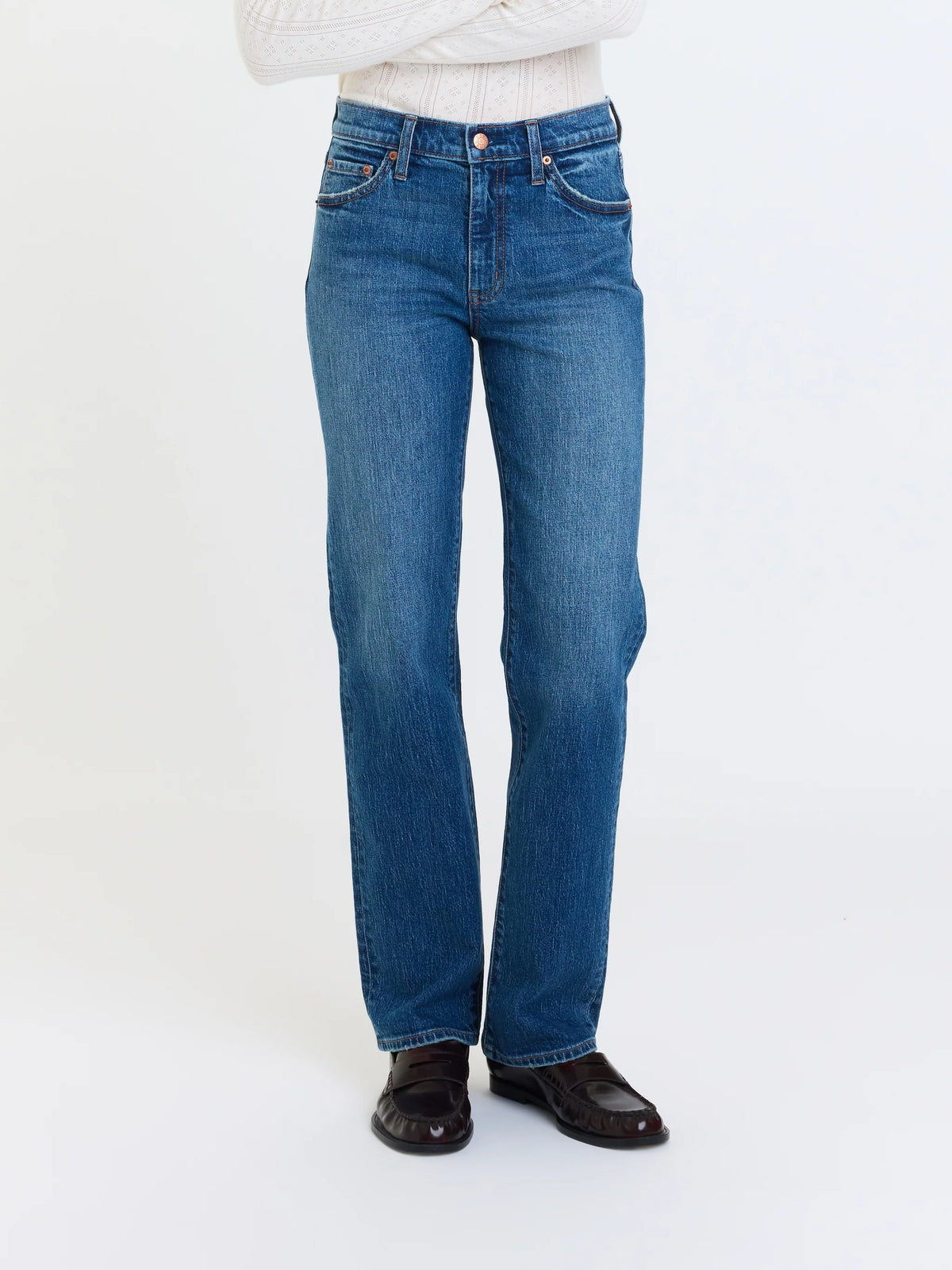 Rebel Mid Rise Straight - Surge