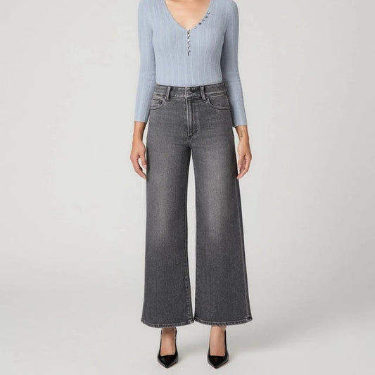 Anessa 31" Wide Leg Jean - Malibu Mist