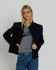 Go Team Tee - Heather Grey
