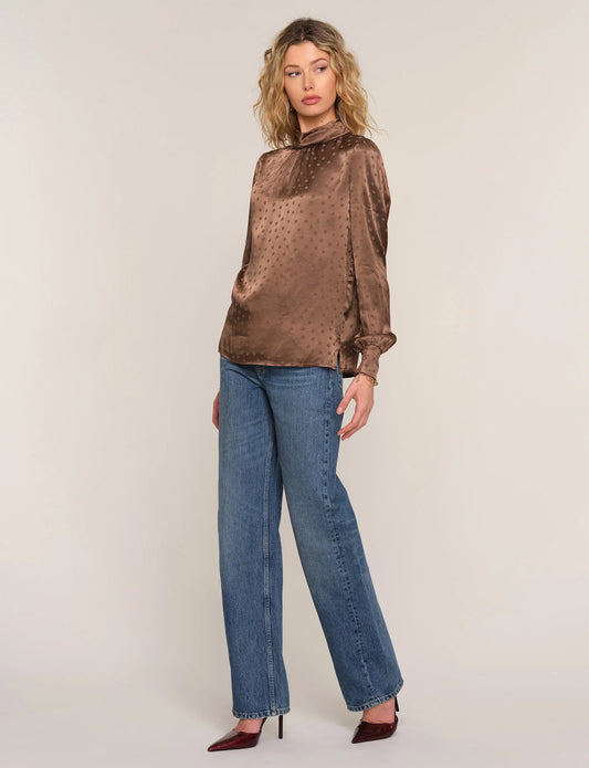 Carli Blouse - Espresso