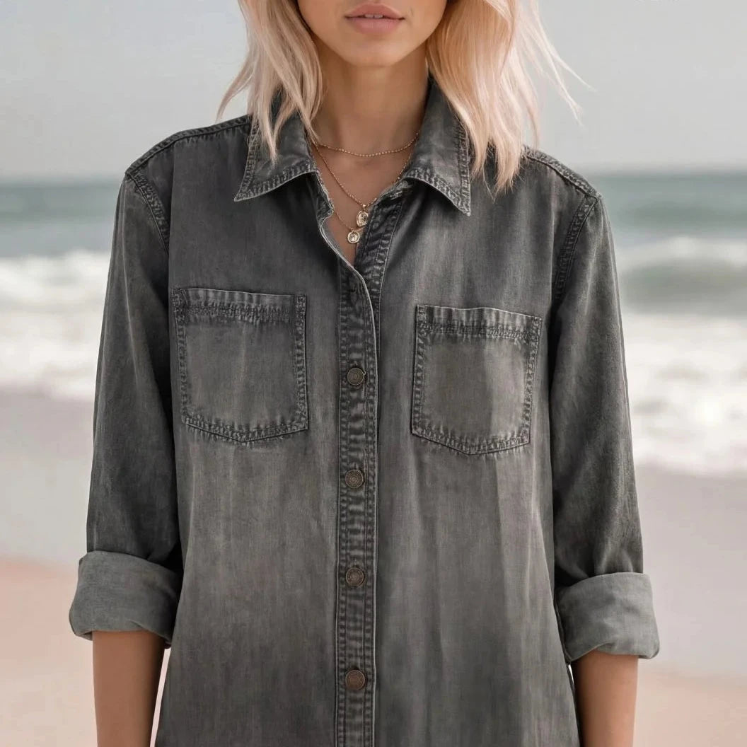 Ash Denim Jacket - Charcoal