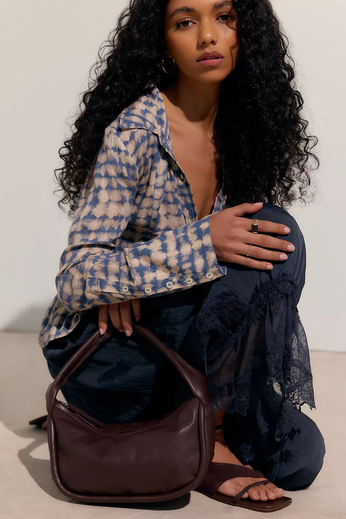 Alexa Shoulder Bag - Espresso