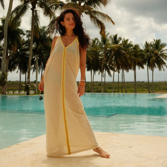 Inca Sundress - Ecru